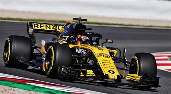 雷诺车队翻盘威廉姆斯,塞恩斯刷新纪录 雷诺车队翻盘威廉姆斯,塞恩斯刷新纪录